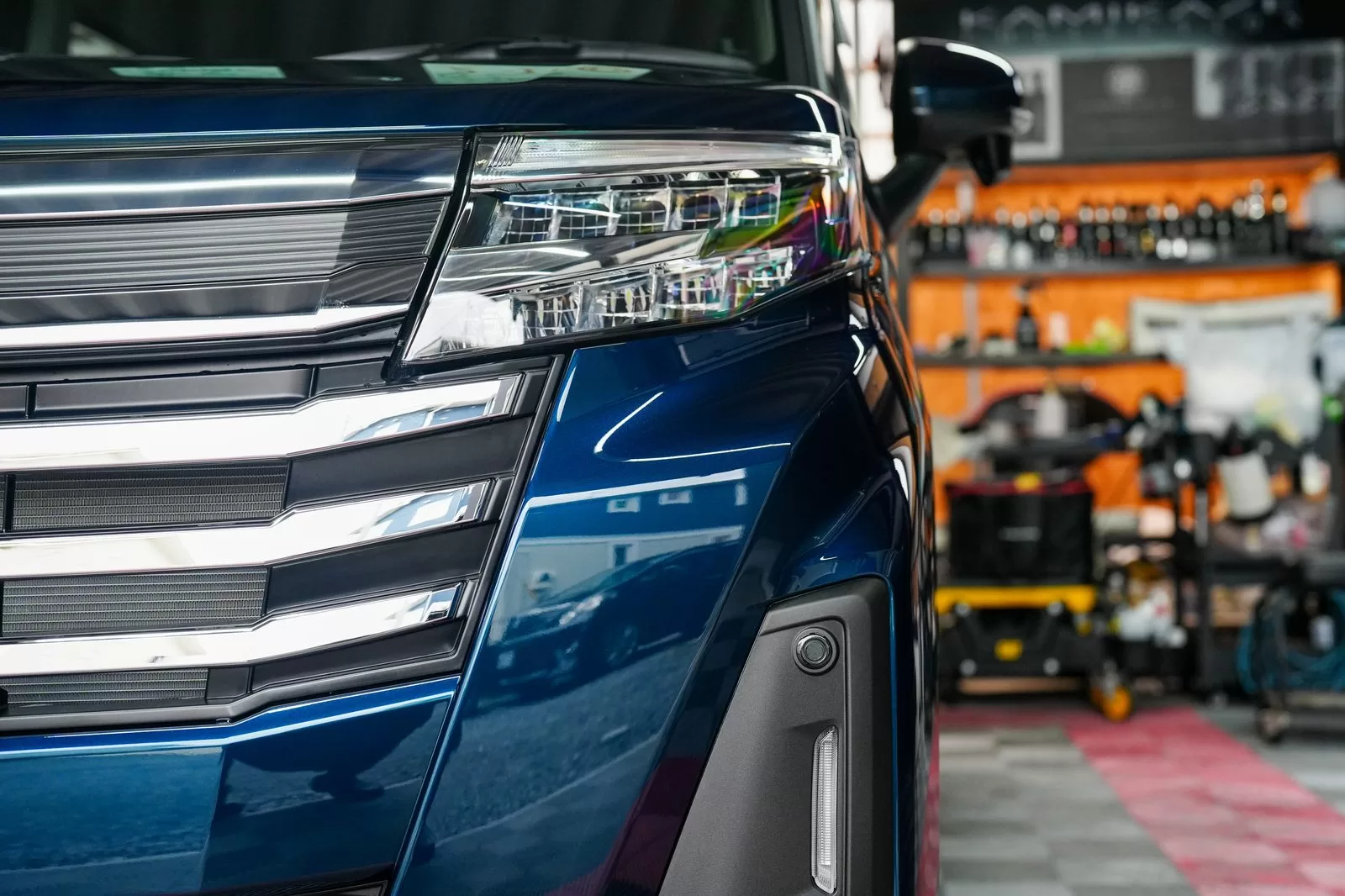 トヨタ ルーミー レーザーブルークリスタルシャイン CICAセラミックコーティング施工後|深谷市 彩 irodori